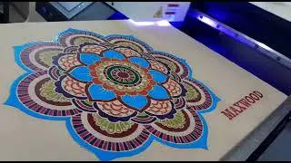 Jucolor popular A2 uv printer 3 heads high quality printing on wood with varnish inks
