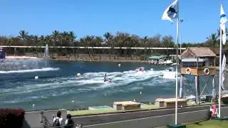 Jet Ski and Jet Boat extreme stunt show at Sea World