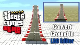 How To Change Ground In LAC Editor | Los Angeles Crimes Online