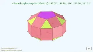 Girobic&uacute;pula pentagonal alongada - Elongated pentagonal gyrobicupola