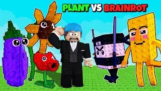 NOOB PLANT TO PRO BRAINROT PLANT | Roblox | Plant vs Brainrot