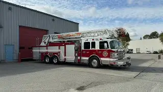 Delta Fire & Emergency Services - Ladder 6 Quick Response Demo! 