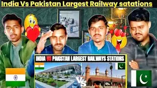 Pakistani Reaction on 10 Pakistani Railway Stations VS 10 Indian Railway Stations