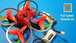 FULL SPEED Beebee 66 mm - обзор мелкого FPV дрона с бк моторами.