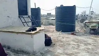 Water Tank Cleaning by Machine
