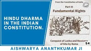 How Hindu Dharma is enshrined in India's Constitution | Aishwarya Ananthkumar ji explains