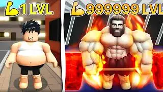 From Weakest to STRONGEST Player in Strongman Simulator (Full Progression)