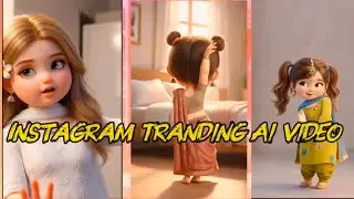📢Instagram Trending 3D Baby Dance Video Kaise Banaye (Free Mobile Tutorial |