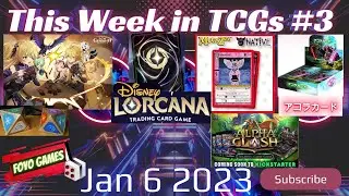 This Week in TCGs #3 | Genshin Impact | Disney Lorcana | MetaZoo | Akora | Alpha Clash