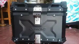JB Racing Alluminium Top Box for bike #rider #bike #topbox 
