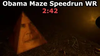 Obama Maze Speedrun WR || 2:42
