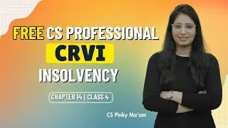 FREE CS Professional | CRVI | Chapter 14 | Insolvency | Class 4