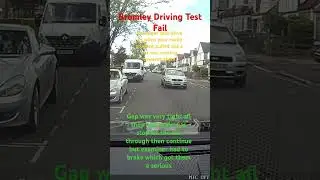 Bromley Driving test fail #chillswheels #drivingfails #drivingtestfail #drivingschool #bromley