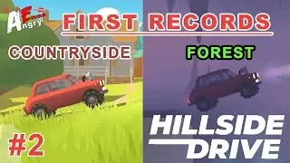 FIRST RECORDS - Hillside Drive Racing / Gameplay #1 (Android, iOS)