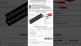 RRB CLERK SCORE CARD 2024