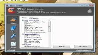 Clean your PC of temporary files