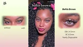 TolyTolly Softis Brown Colored Contacts Review