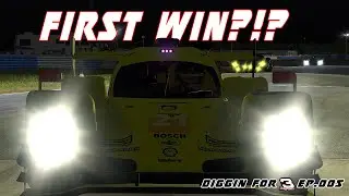 FIRST WIN ON THE CHANNEL?!? | LMP2 IMSA at Sebring | Diggin for Dale Ep.005