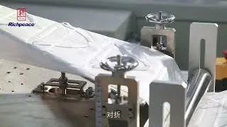 Richpeace Automatic Foldable Mask Continuous Production Line (Headband Welding)
