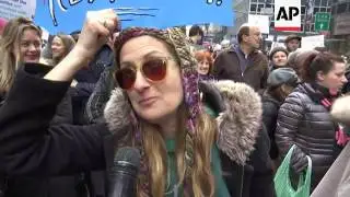 Women Decry Trump at NYC Protest