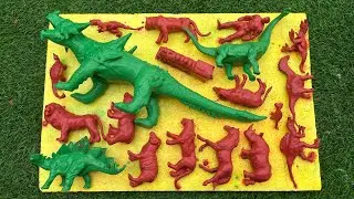 Dinosaurus Jurassic World Dominion: T-rex/ Brachiosaurus/ Skibidi/ train KingKong/ KingGidorah