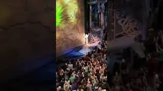 Kristin Chenoweth welcomes the audience back to WICKED