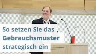 Tipps für das #GEBRAUCHSMUSTER 💰 ⚖️ (besonders für #KMU )