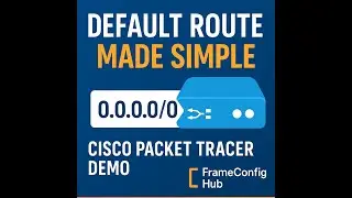 Learn Default Route | Default Route Configuration in Cisco Packet Tracer