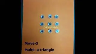move-2 coins & make a triangle