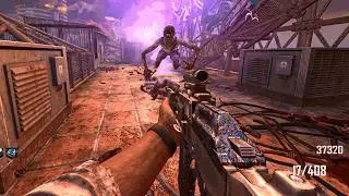 BLACK OPS 2 ZOMBIES: DIE RISE GAMEPLAY (NO COMMENTARY)