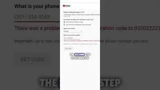 Fix number verification error on youtube...