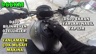 DOMİNAR 400 BİLİNMEYEN ÖZELLİKLER | KADRAN AYARLARI NASIL YAPILIR ? |  966 KM | RODAJ GÜNLÜKLERİ