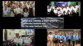 CHILDREN AROUND THE WORD SING JOHN Chapter 1 - Performance Lyric Video - The Bible Song