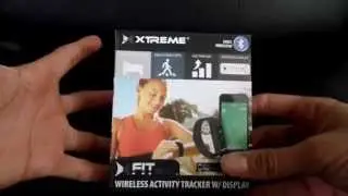 XFIT Wireless Bluetooth Activity/Fitness Tracker Watch Unboxing (Rebelite)