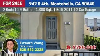 New Listing in Montebello by Local Realtor Edward Wang | 942 S 4th, Montebello, CA 90640