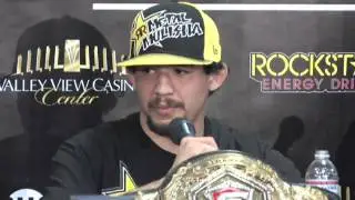 Gilbert Melendez - Post Fight Interview