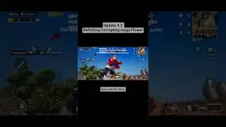 Upcoming Update 4.2 Defeating Corrupting Mega Flower #bgmi  #pubgmobile