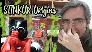 STINKOR Motu Origins. Figura y c&oacute;mic.