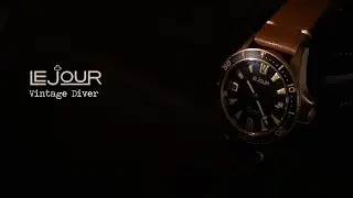 [PRODUCT OVERVIEW] LE JOUR Vintage Diver 40mm Rosegold ETA 2824