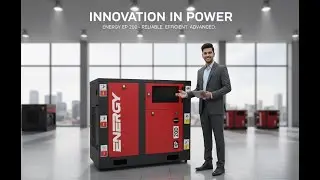 🚀 75 HP PM VFD Screw Air Compressor | Complete Setup Ready for Export