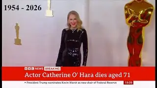 Catherine O'Hara passes away (1954 - 2026) (1) (Canada/USA) - UK News - 30/Jan/2026