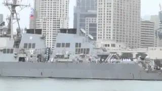 USS Higgins Departs San Diego
