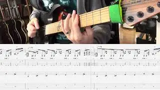 Moloken - Hollow Caress (Guitar Playthrough with Tabs)