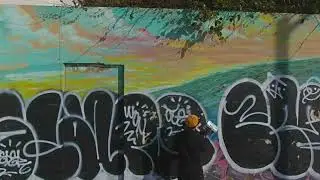 Graffiti - F89 ft BOCHICA ART - Tijuana