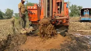 Borewell Drilling From Village | 130 Feet Drilling 20HP Water | Guru Tubewell World