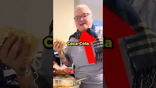 Её лапша с кока-колой...🍜