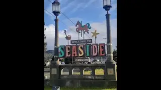 Seaside Oregon Beautiful Little Town By The Pacific Ocean #travel #shorts #short