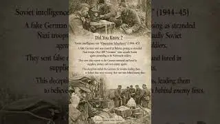 Top 10 Soviet Secret Operations and Incidents , NO 10 , Operation Scherhorn , Soviet Deception in Be