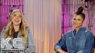 Veronica and Zendaya Interview | K.C. Undercover | Disney Channel