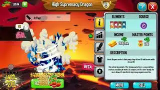 Dragon City : Review High Supremacy Dragon.
